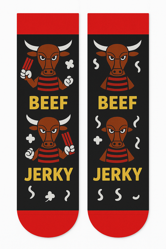Smokey Beef Jerky Socks