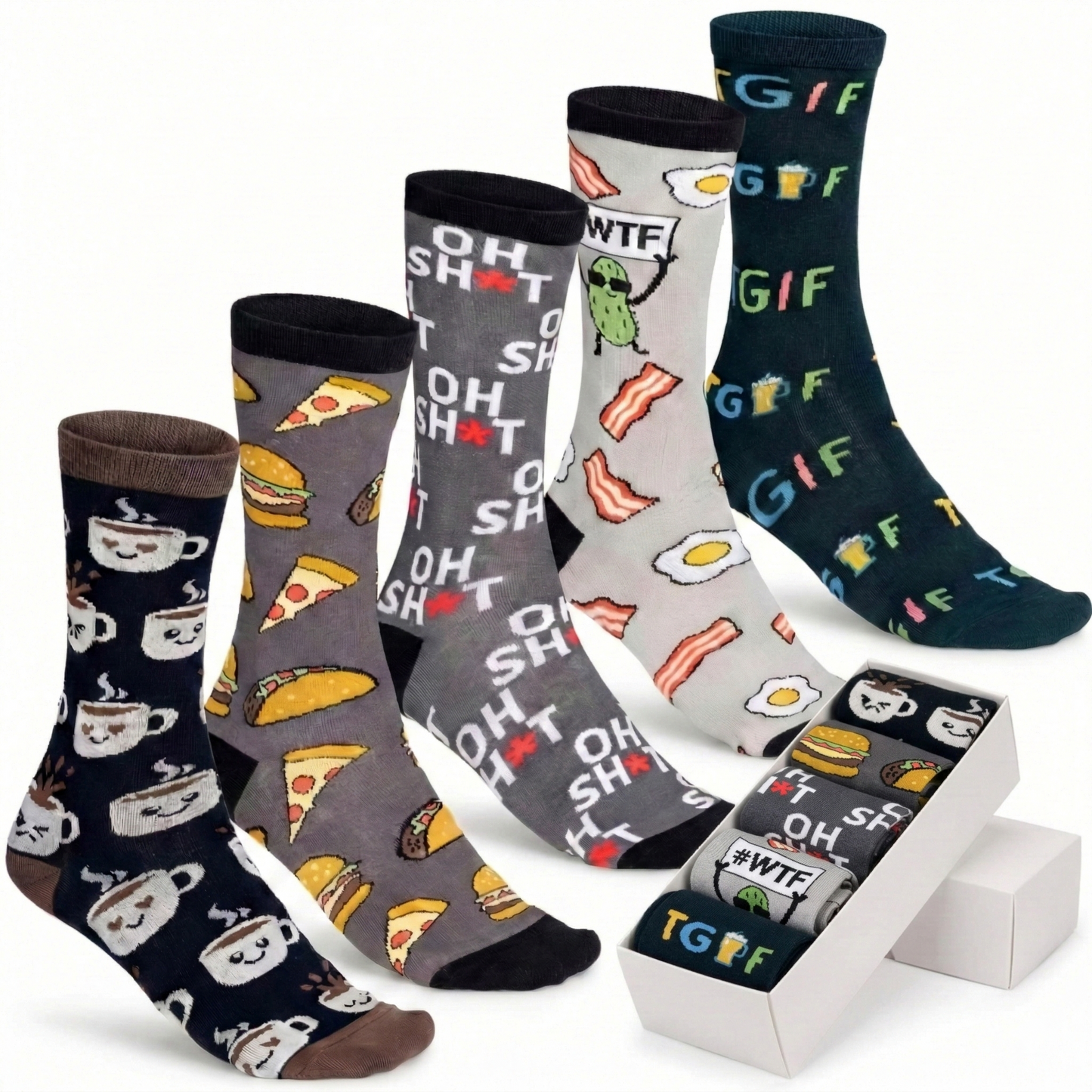 Crazy Cool Socks Work Week Set
