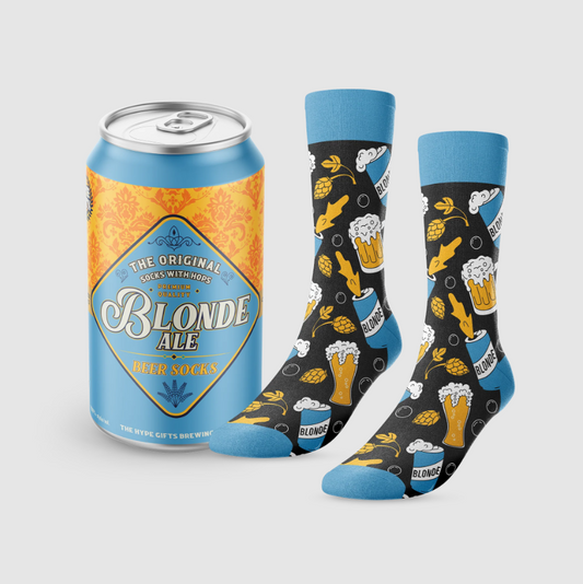 Blonde Ale Beer Socks