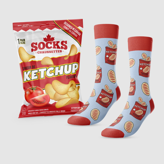 Ketchup Chip Socks