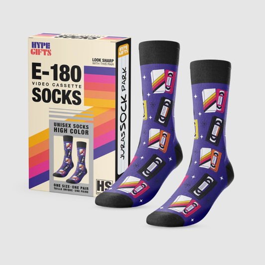 Retro VHS Socks